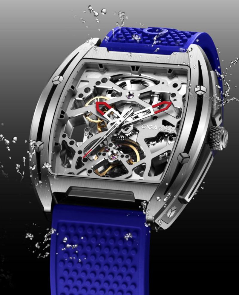 Reloj Automático Mecánico CIGA Design Serie Z Plata