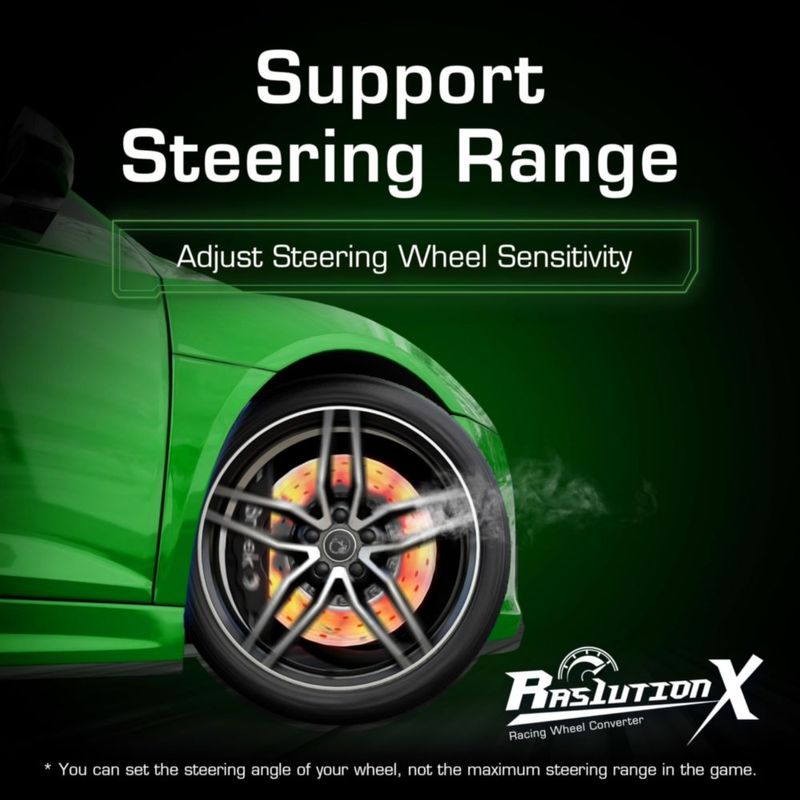 Adaptador Electrónico Brook Ras1ution X para Volante de Carreras Xbox