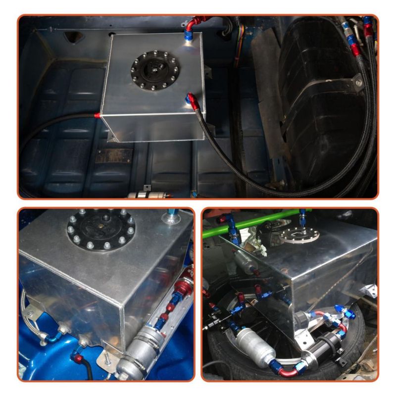 Tanque de Combustible labwork Drift 9.5L con Sensor de Nivel de Aluminio