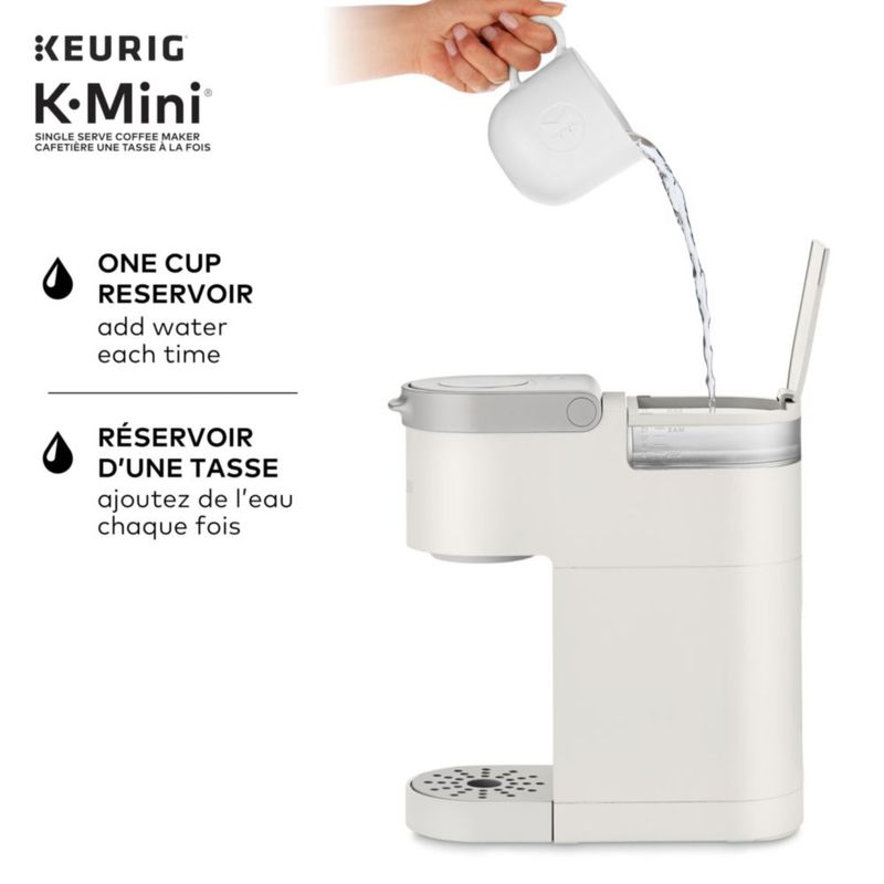 Cafetera Keurig K-Mini K-Cup 180-355 ml Warm Stone