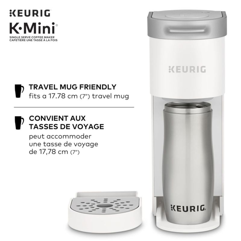 Cafetera Keurig K-Mini K-Cup 180-355 ml Warm Stone