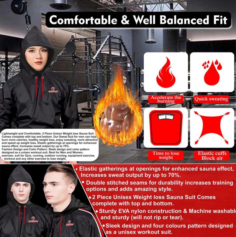 Conjunto de Sudor Sauna MMA FIGHTSENSE 3XL Verde
