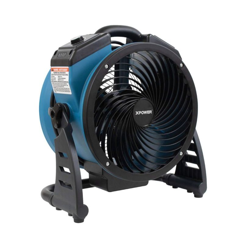 Ventilador Eléctrico XPOWER Utility con Hélice de 11" para Circulación de Aire