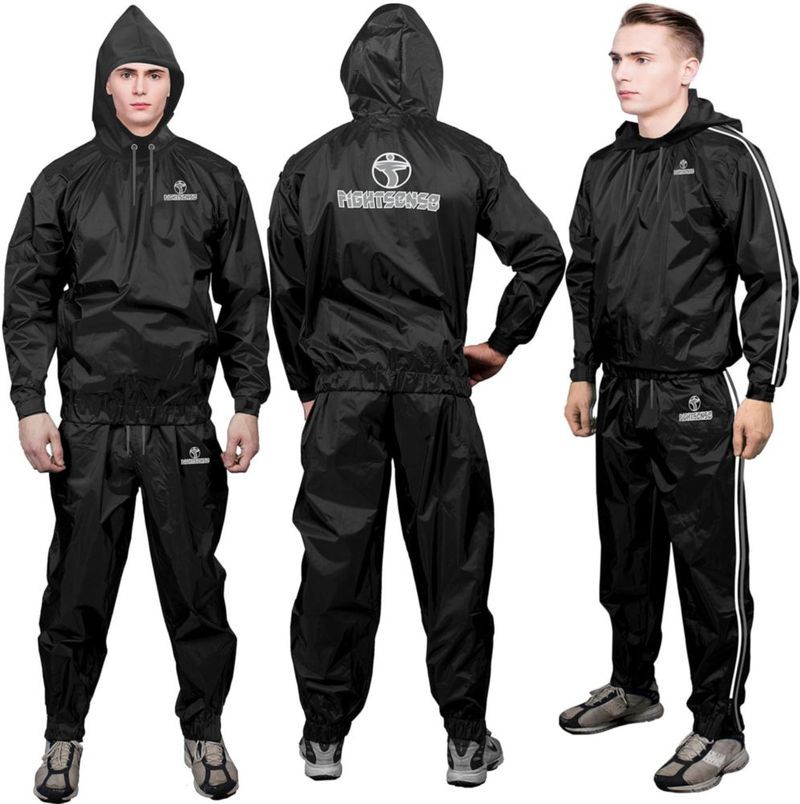 Conjunto Impermeable de Sauna FIGHTSENSE MMA 2 Piezas
