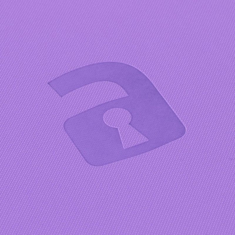 Archivador Vault X 9 bolsillos con cierre para 360 cartas Exo-Tec morado
