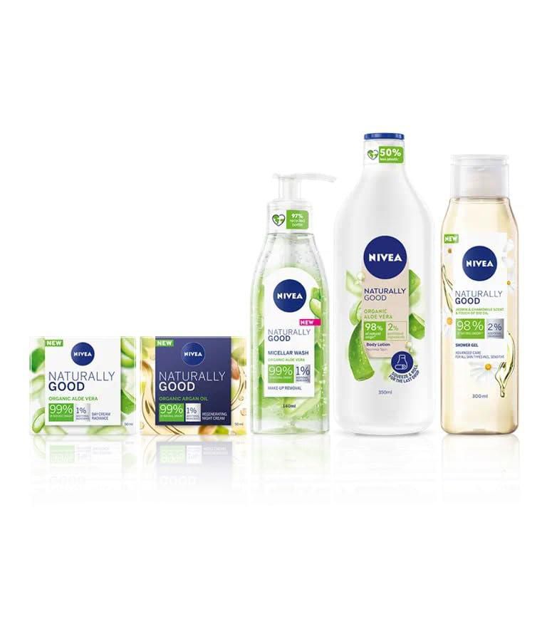 Crema NIVEA Naturally Good Radiance Aloe Vera 50 ml