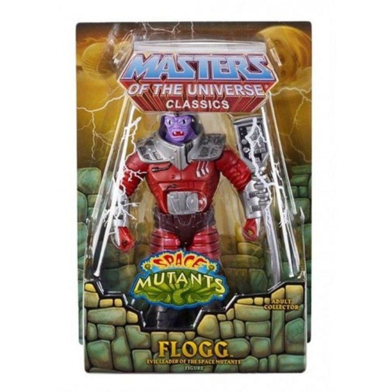 Figura de acción Mattel Masters del Universo Flogg