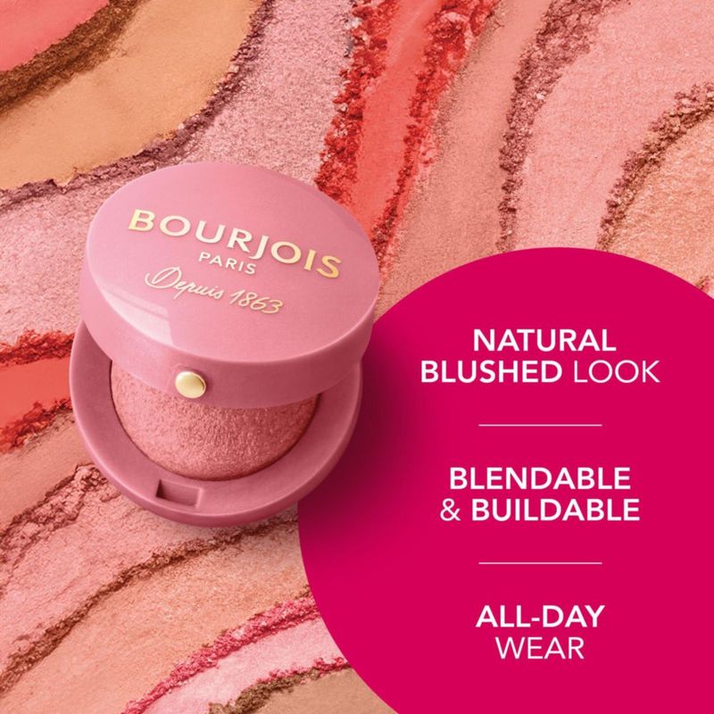 Polvo Colorete Bourjois Little Round Pot 095 Rose De Jaspe
