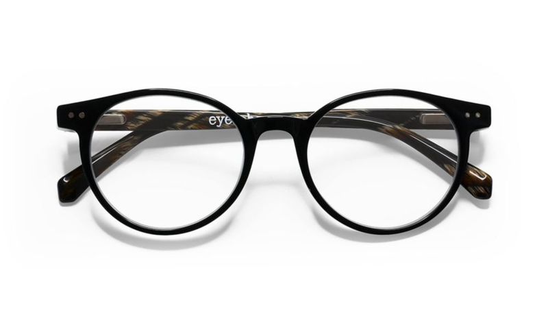 Lentes de Lectura eyebobs Case Closed Montura Redonda Negra