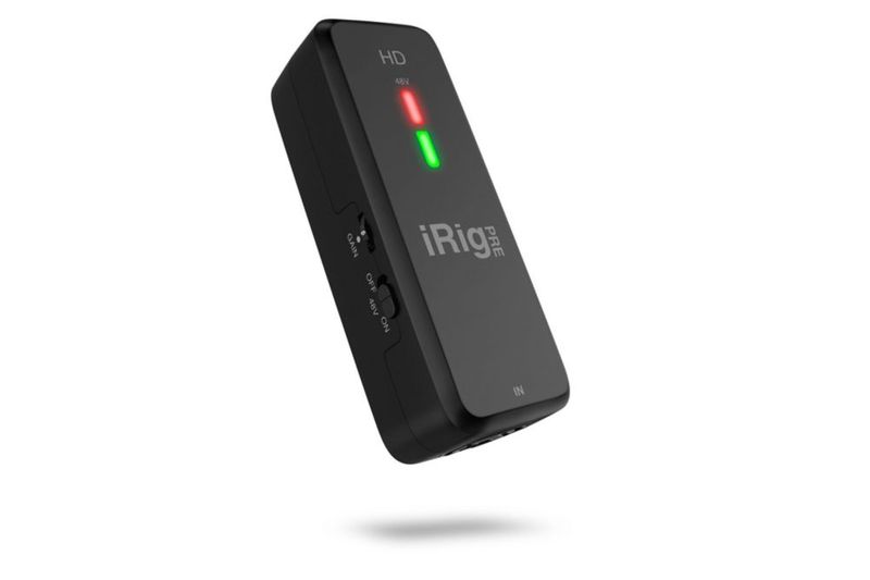 Preamplificador de Micrófono IK Multimedia iRig Pre HD XLR +48V Phantom