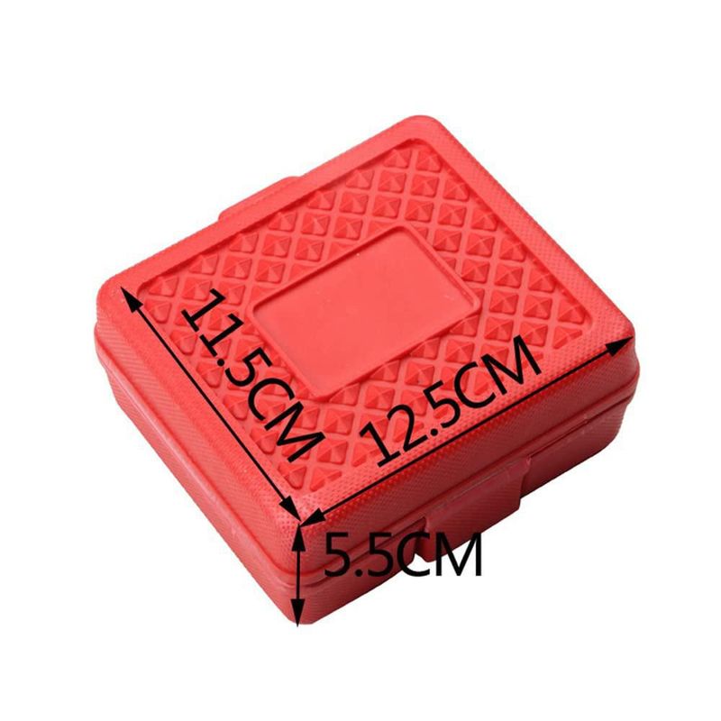 Juego de Dados Estrella E-Torx LSLANSOON 14 Piezas Acero Cromado