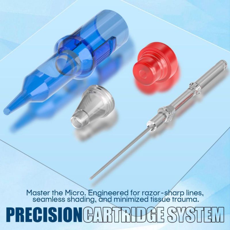 Agujas para Tatuajes POSEIDON 20PCS Sombreado Redondo 12#