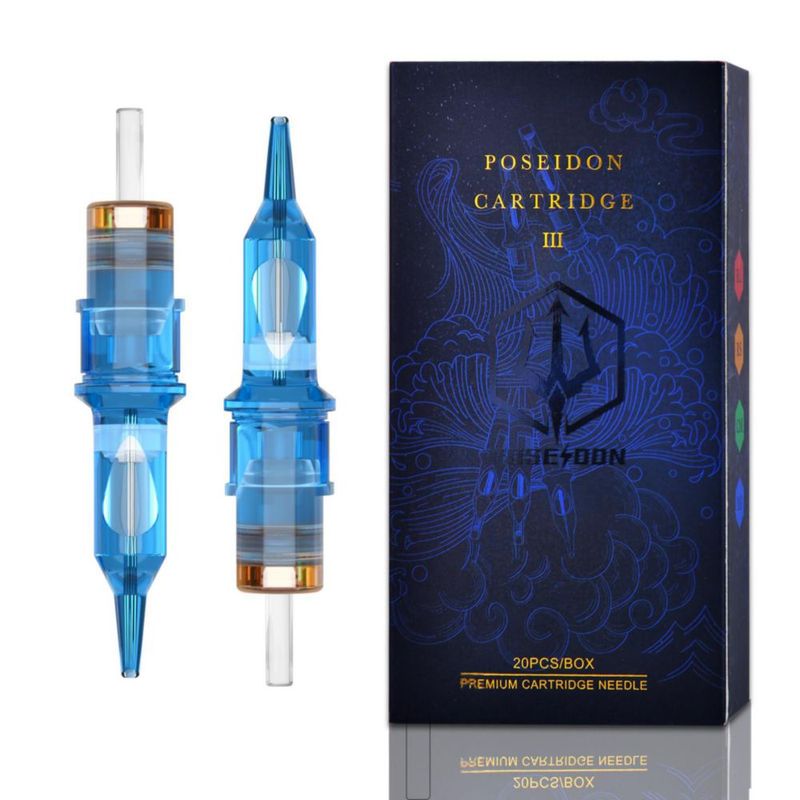 Agujas para Tatuajes POSEIDON 20PCS Sombreado Redondo 12#