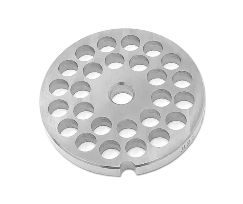 Placa para Picadora de Carne Tesor #22 Acero Inoxidable 3/8"