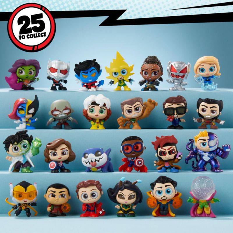 Figura de Acción Marvel Doorables Just Play 4-Pack Sorpresa