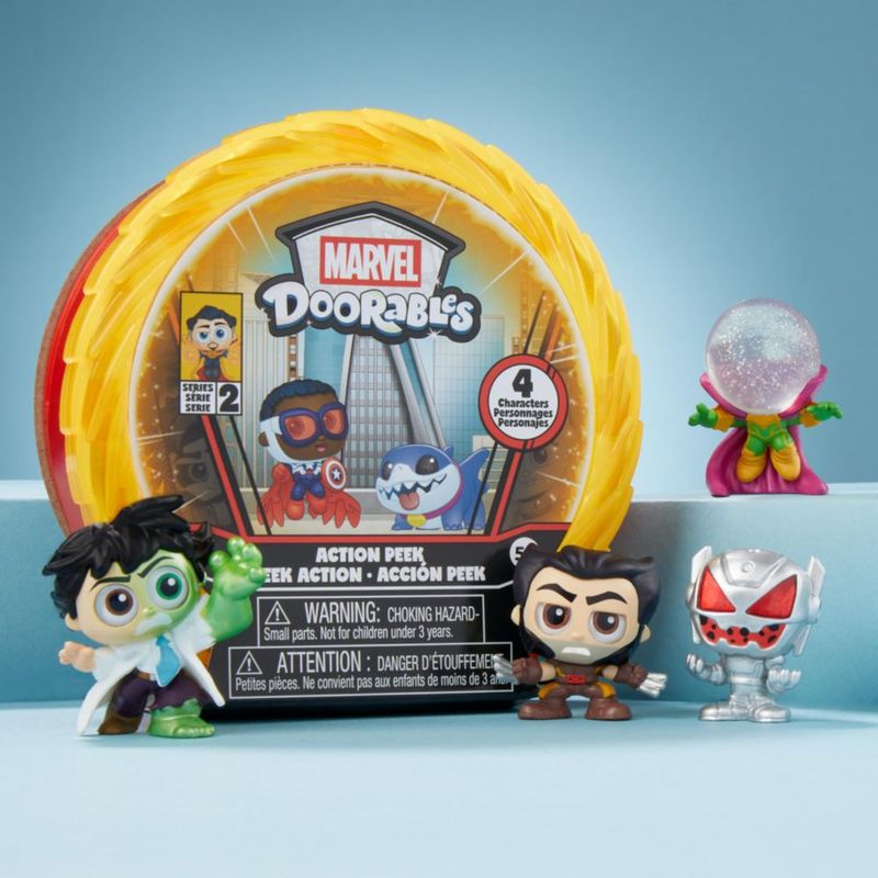 Figura de Acción Marvel Doorables Just Play 4-Pack Sorpresa