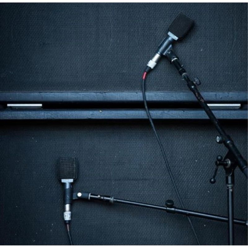 Micrófono para Instrumentos Sennheiser E609 Plata con Cable de 6 m