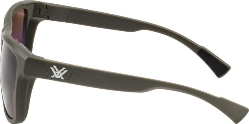 Anteojos de Sol Vortex Banshee Marco Verde Lentes Ámbar
