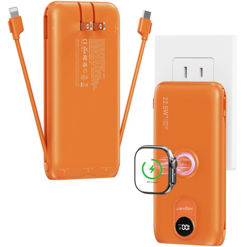 Power Bank XEGNER 10000mAh 20W Inalámbrico para iWatch