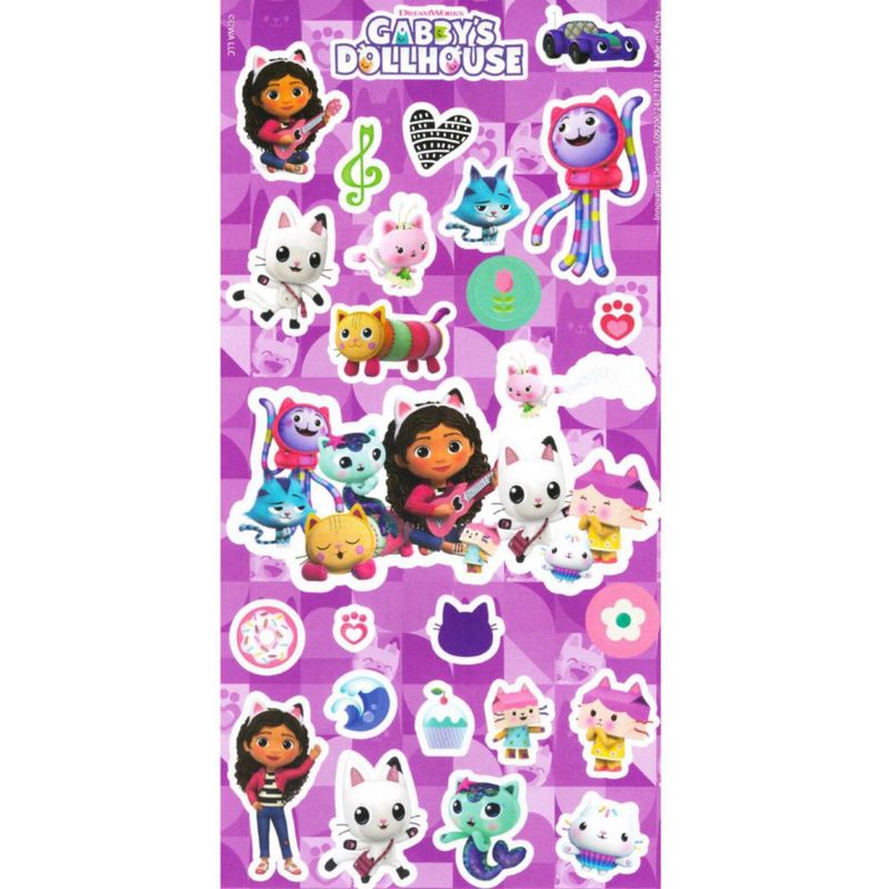 Stickers Gabby's Dollhouse de DreamWorks Paquete de 12 para Fiesta