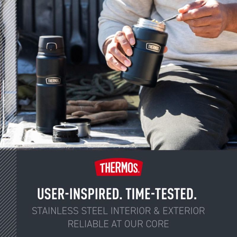 Termo Thermos Stainless King para Comida 710 ml Acero Mate
