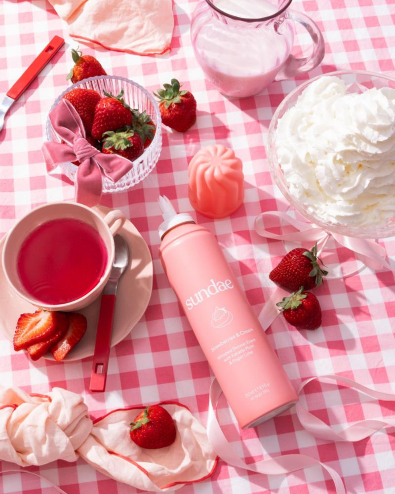 Espuma de Ducha Batida Body Wash Sundae 265 ml Fresa