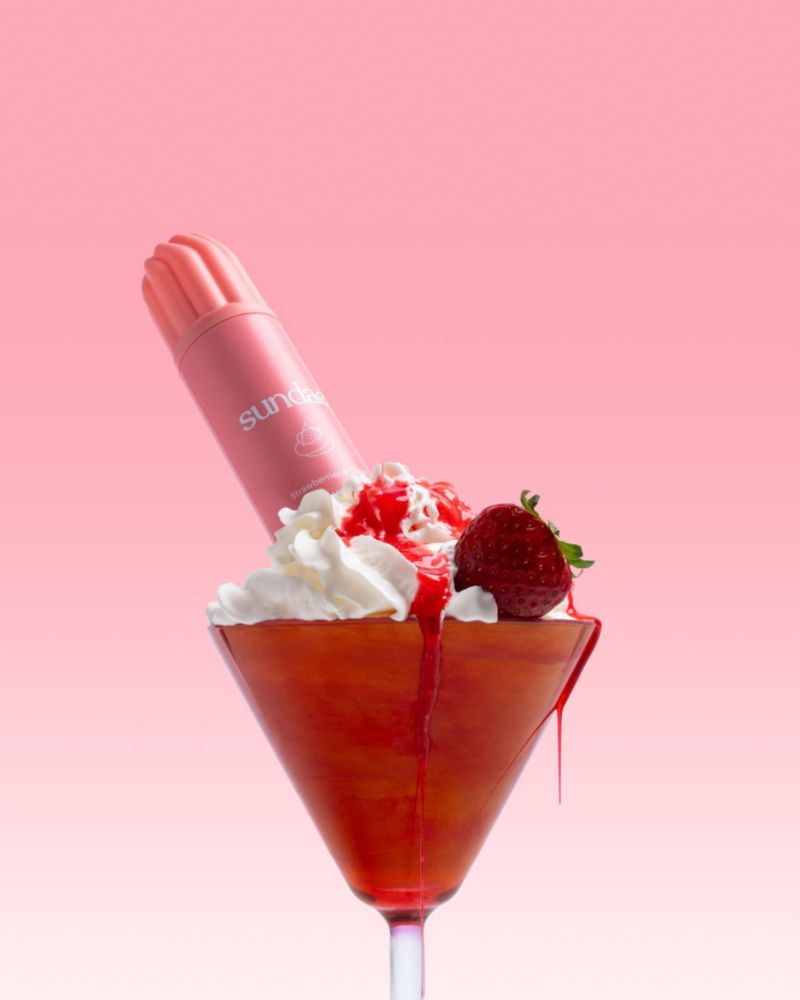 Espuma de Ducha Batida Body Wash Sundae 265 ml Fresa