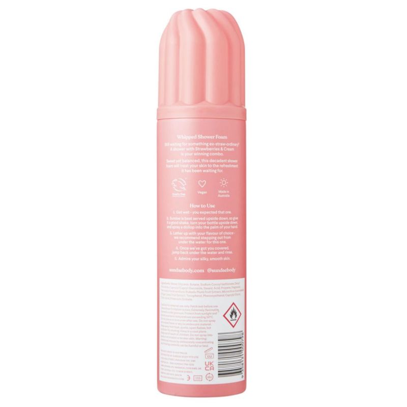 Espuma de Ducha Batida Body Wash Sundae 265 ml Fresa