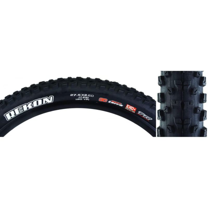 Neumático para Ciclismo Maxxis REKON 27.5x2.60 Negro Trail