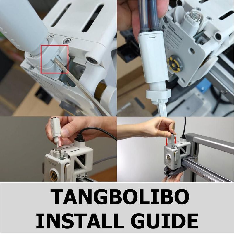 Núcleo de Filamento TANGBOLIBO AMS Lite para Bambu Lab A1