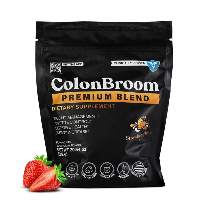 Suplemento ColonBroom Premium con Cáscara de Psyllium 90 Porciones
