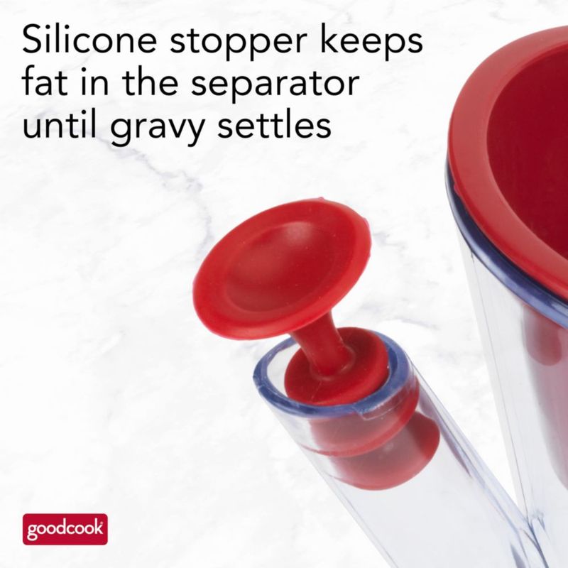 Separador de Grasa GoodCook Resistente al Calor de 2 Tazas con Colador
