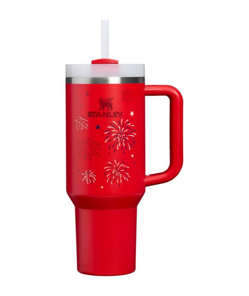 Vaso para Beber STANLEY Quencher H2.0 1.2L Aislado Rojo