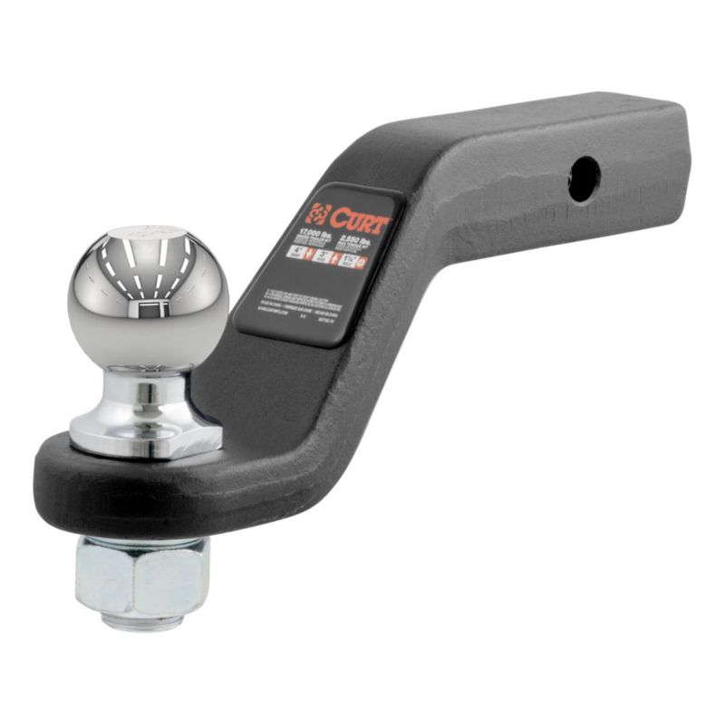 Enganche de Remolque CURT 45332 Receptor de 2" Capacidad 15000 lbs Caída de 10 cm