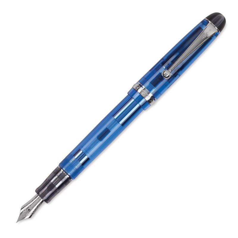 Pluma Estilográfica PILOT Custom 74 Cuerpo Azul Plumín Medio