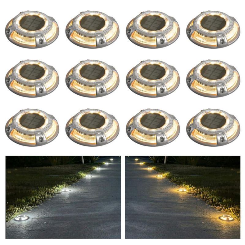 Luminaria Solar addlon para Muelle 12 Paquetes Impermeable