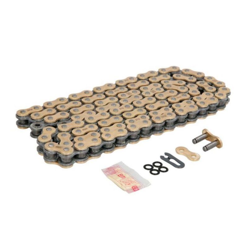 Cadena de Rodillos DID 520VX3GB-112 Oro 112 Eslabones X-Ring