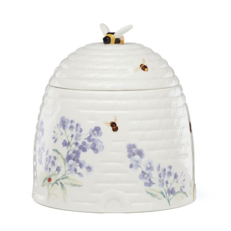 Recipiente para Almacenamiento de Alimentos Lenox Tarro de Dulces Mariposa en el Prado