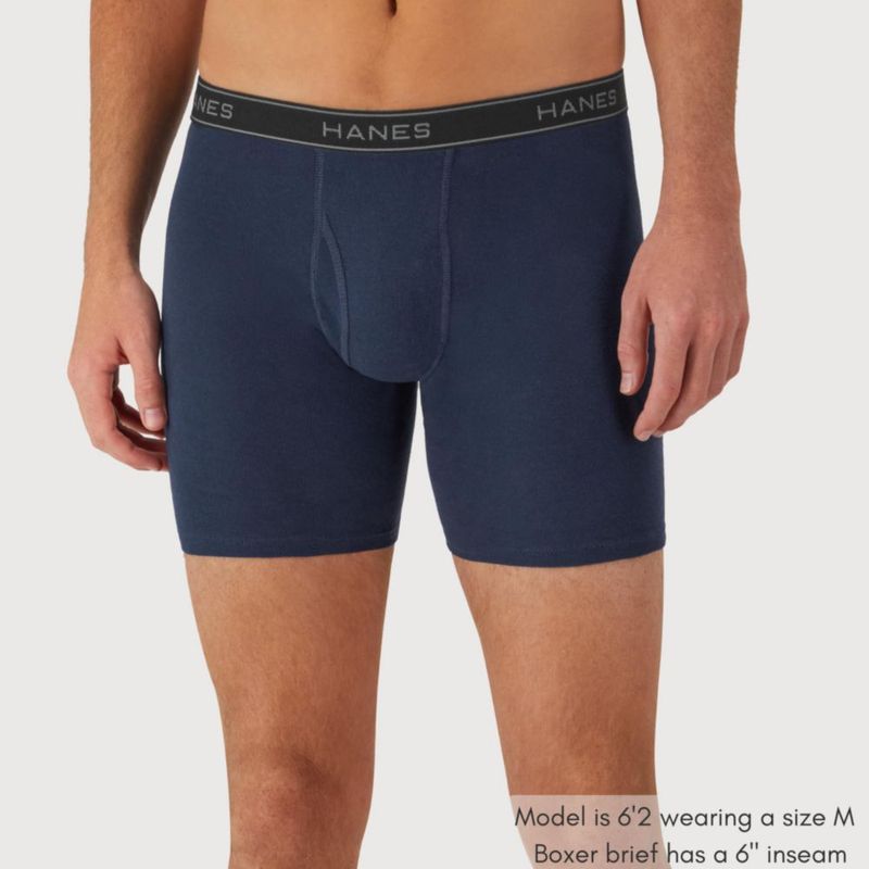 Calzoncillos bóxer para hombre Hanes de algodón paquete de 12