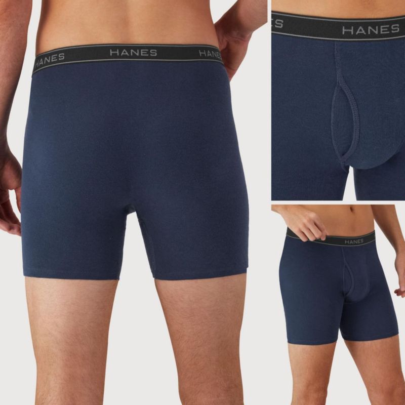 Calzoncillos bóxer para hombre Hanes de algodón paquete de 12