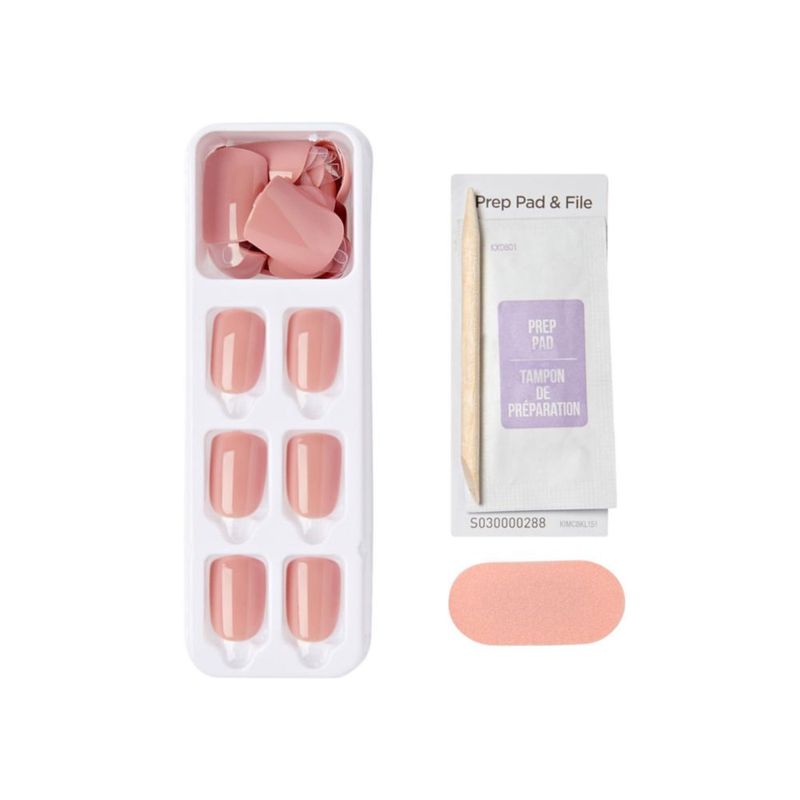 Uñas Postizas imPRESS Your Magic Rosa Cortas Squoval 30 piezas