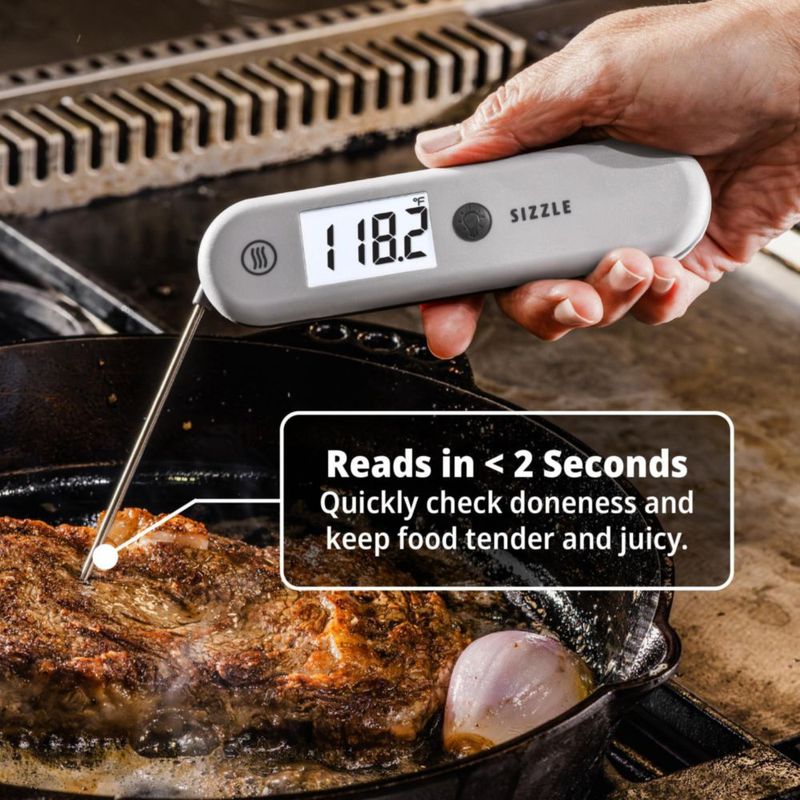 Termómetro Digital para Carnes ThermoWorks Sizzle Impermeable