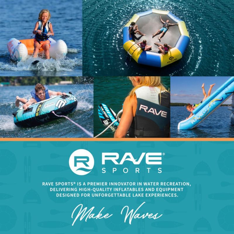 Bomba de Aire Eléctrica RAVE Sports 48 CFM 120V con 5 Adaptadores