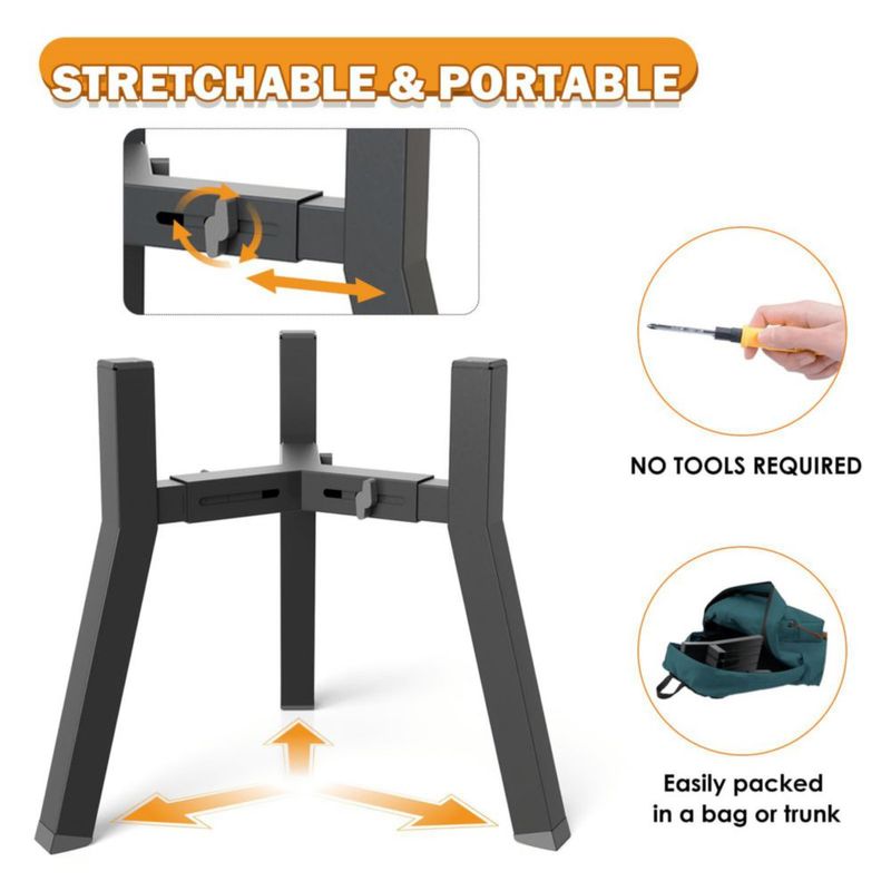 Soporte Elevado Ajustable para Comedero de Perro TIDANT 2 Unidades