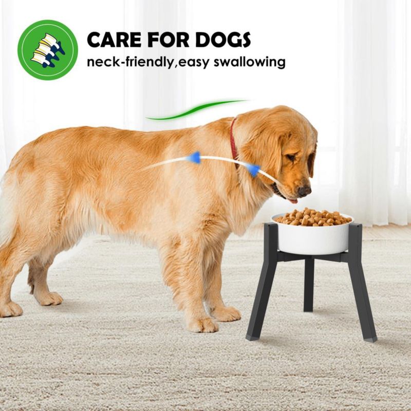 Soporte Elevado Ajustable para Comedero de Perro TIDANT 2 Unidades