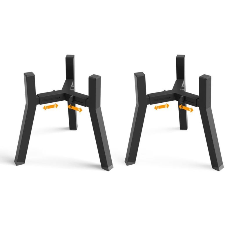 Soporte Elevado Ajustable para Comedero de Perro TIDANT 2 Unidades