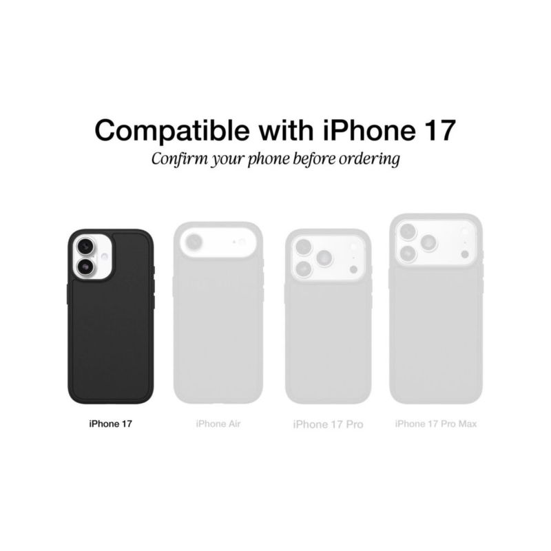 Funda para Celular OtterBox iPhone 17 Symmetry Transparente