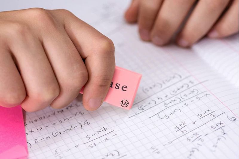 Borrador Ultimate Stationery Paquete de 120 Unidades Rosado Sin Látex