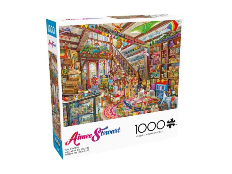 Rompecabezas Buffalo Games Toy Shoppe de 1000 piezas de Aimee Stewart