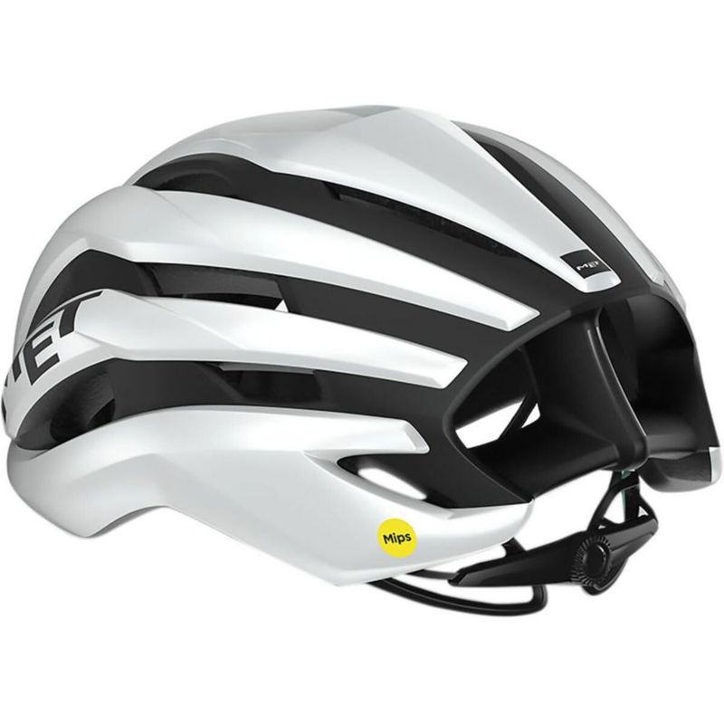 Casco Deportivo MET Trenta MIPS Blanco Negro Mediano